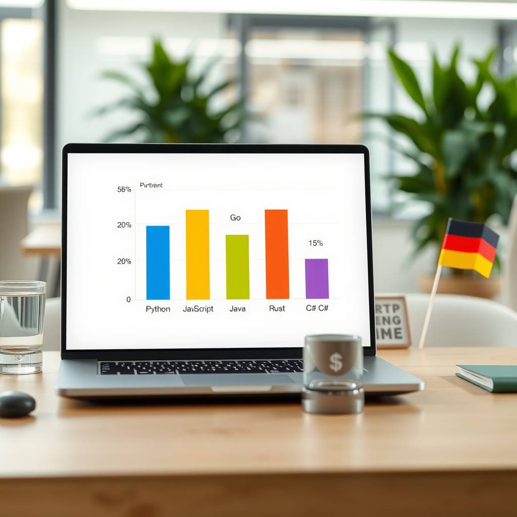 Die gefragtesten Programmiersprachen, Gehälter und Einstiegschancen